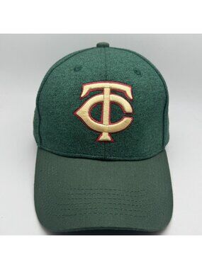 Minnesota Twins Snapback Hat Cap TC Logo Green  Melonwear Minnesota Wild